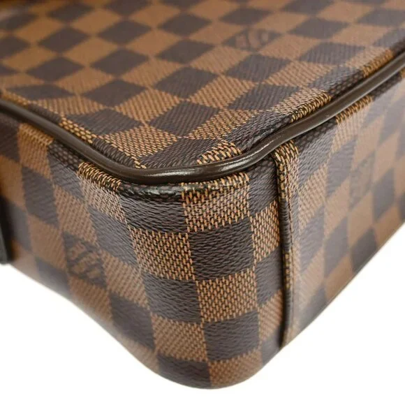 LOUIS VUITTON DAMIER EBENE SHELTON GM SHOULDER BAG N41148 MI0123 NQ04300 - Picture 5 of 15